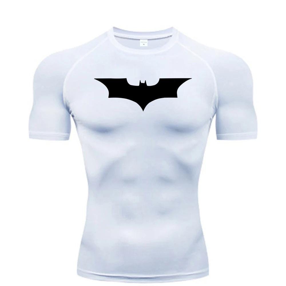 BatmnコンプレッションTシャツ – ジムシャツ、アニメ＆マンガスタイル