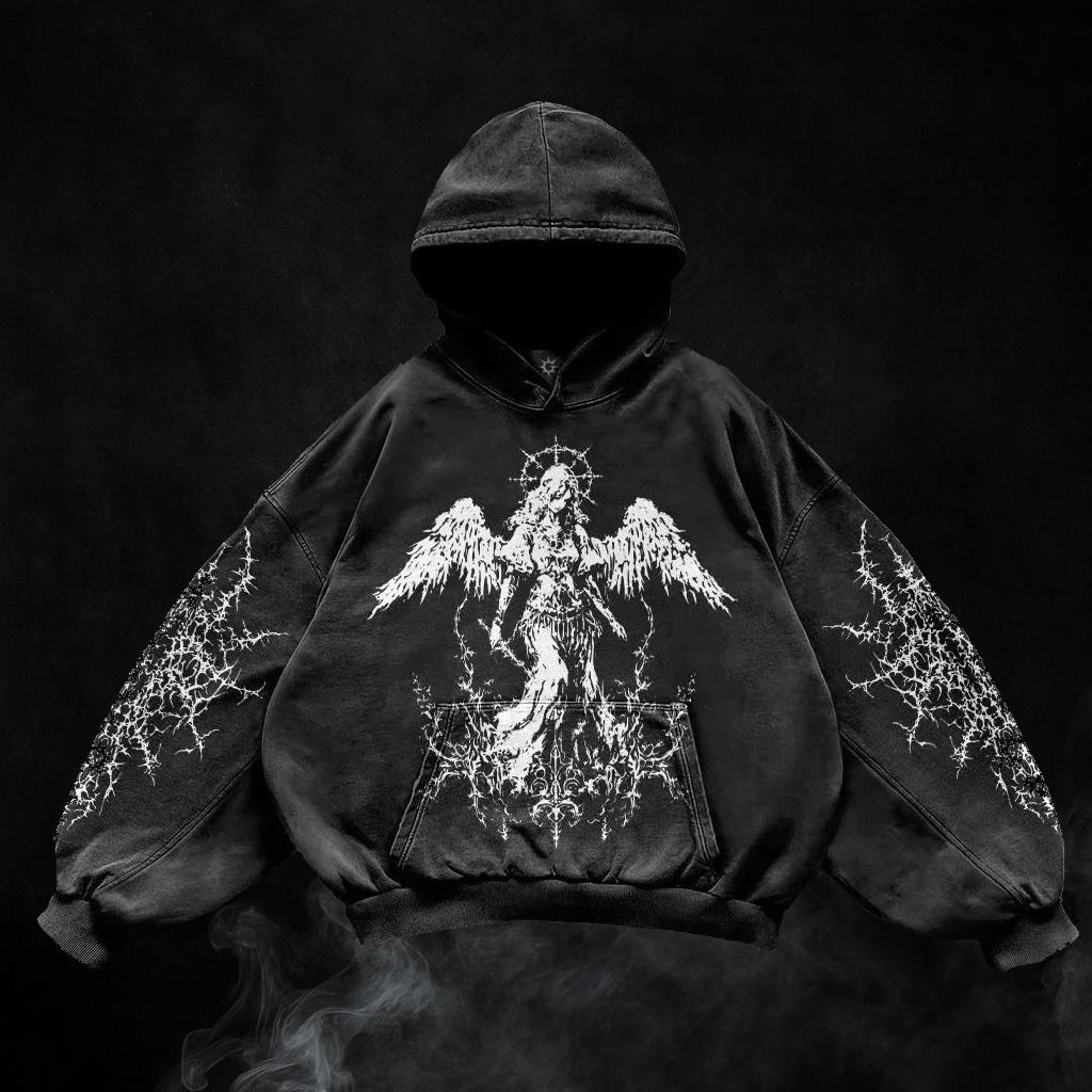 Goth Hoodie Unisex – Comfort & Gothic Edge - Etsy