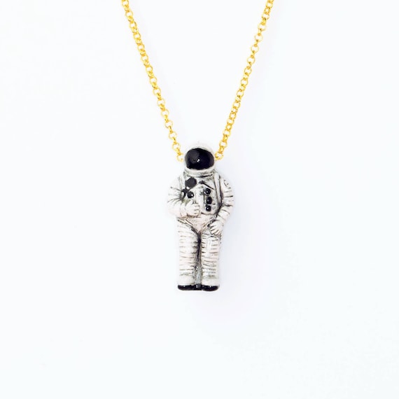 Astrobean Astronaut Necklace