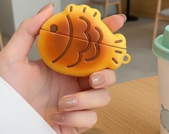 Taiyaki Fish AirPods Case – Kawaii Japanese Street Food