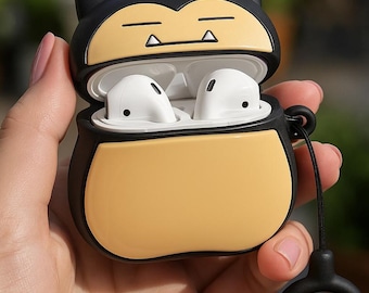 Snorlax AirPods Case: Silicone Anime Fan Accessory