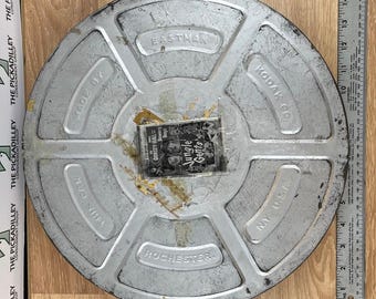 Vintage Jungle Gents 16mm Film Reel & Eastman Kodak Metal Canister Bowery Boys