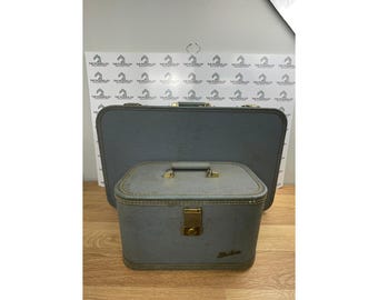 Vintage Lady Baltimore Train Case Red 1950's MCM Travel Case - Etsy