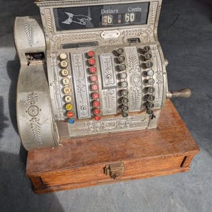 Manual Cash Register - Etsy