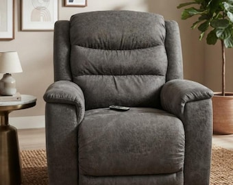 La-Z-Boy Power Electric Recliner Gray Fabric