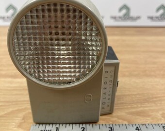 Polaroid Wink-Light Model 250 Vintage Camera Flash Attachment Grey Black USA