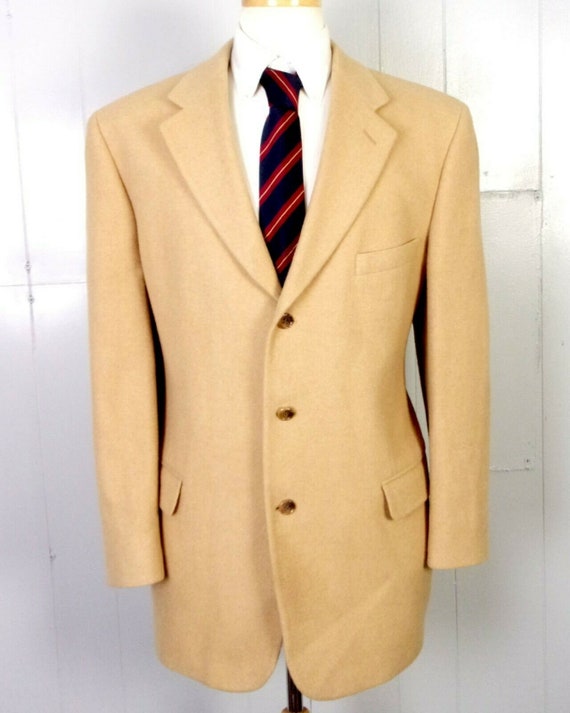 brooks brothers camel hair coat