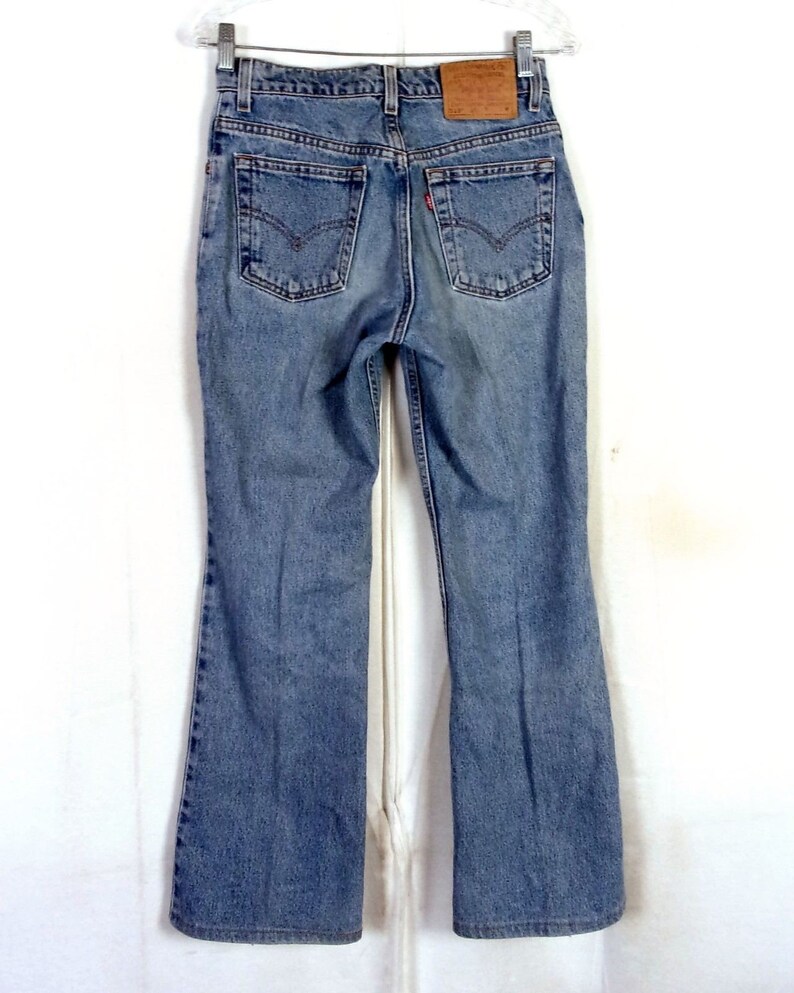 levi's low rise flare jeans