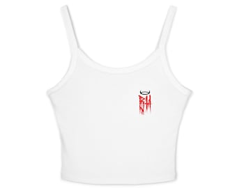 Camiseta sin mangas para mujer "Healing Hurts" / Progreso antes que perfección