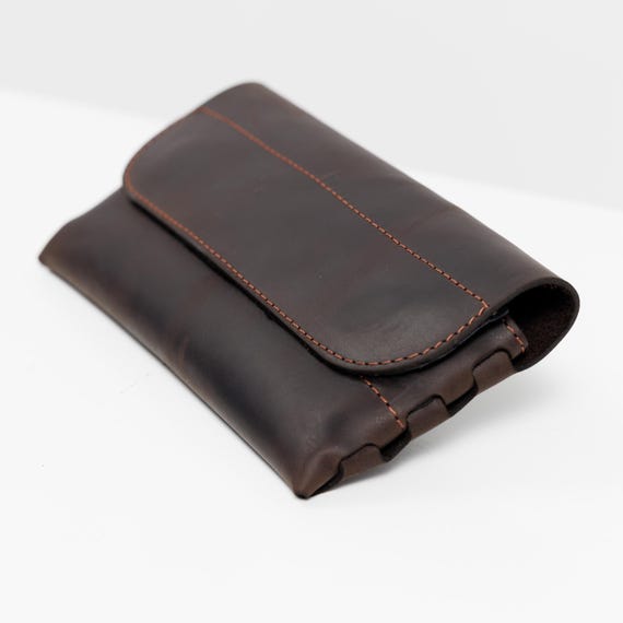 Magnetic Leather Glasses Case | Personalized Eyeglass Holder