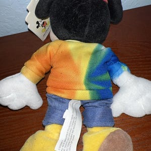 Disneyland 2002 "Ears to You, Mickey" (Mickey Mouse) 8" Plush NWT Bean Bag bild 4