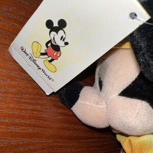 Disneyland 2002 "Ears to You, Mickey" (Mickey Mouse) 8" Plush NWT Bean Bag bild 5