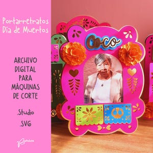 De dödas dag fotoram - Digital fil - Två designer