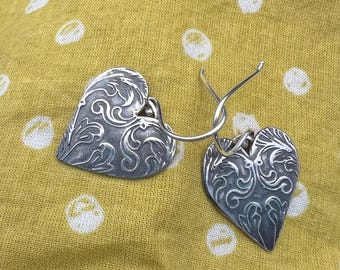 Heart Dangle Earrings