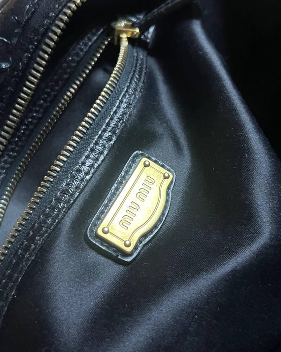 Miu Miu Bag – Sparkly, Large, With Strap – Prelov… - image 7