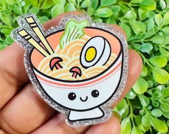 Sushi flatback: Set/2 Food Planar Resin, Japanes Flatback, acrylic Cabochon, Badge Reel Toppers, Glitter planar resin.