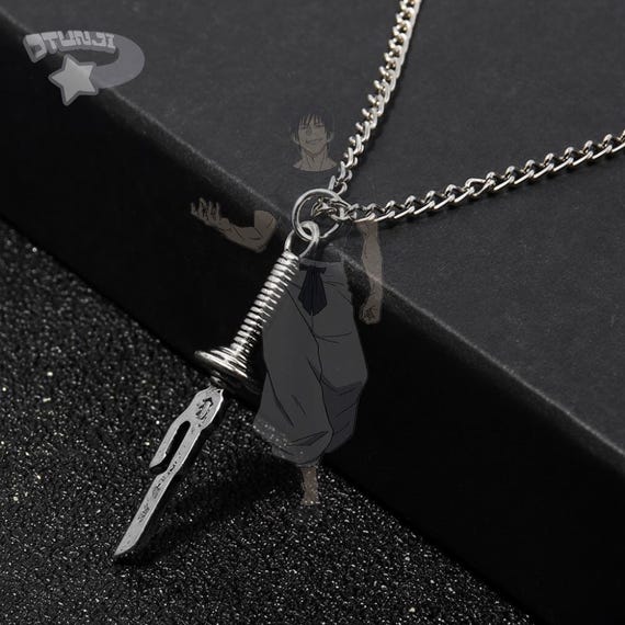 Toji Fushiguro Sword Necklace – Jujutsu Kaisen Inspired Jewellery