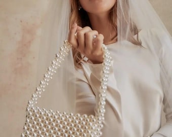 Mia Pearl Handbag | Dove Grey Accessories