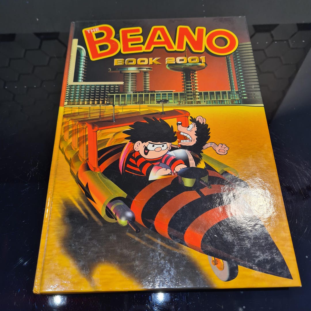 Vintage Beano Comic Book Annual - Year 2001 - Etsy