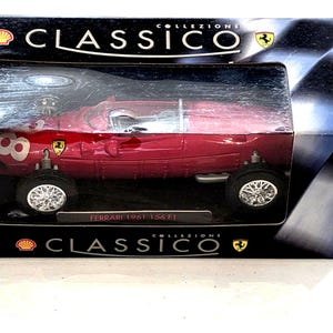 Shell Collezione Classico Diecast Model 1961 Ferrari F1 Car Mint i kartong