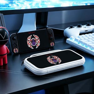 Wizard Spider Switch Set: EVA Case & Silicone Shell, Protective Kit for NS/NS2/OLED/Lite