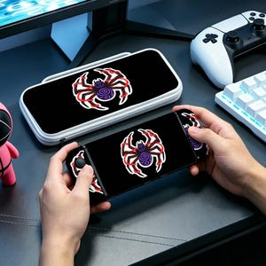 Wizard Spider Switch Set: EVA Case & Silicone Shell, Protective Kit for NS/NS2/OLED/Lite