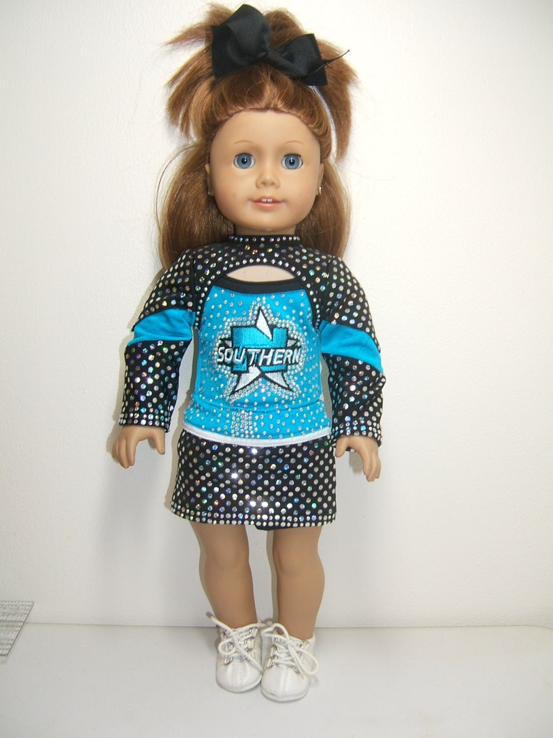 Custom Detailed 18 Doll Cheer Miniature Uniform Set Etsy