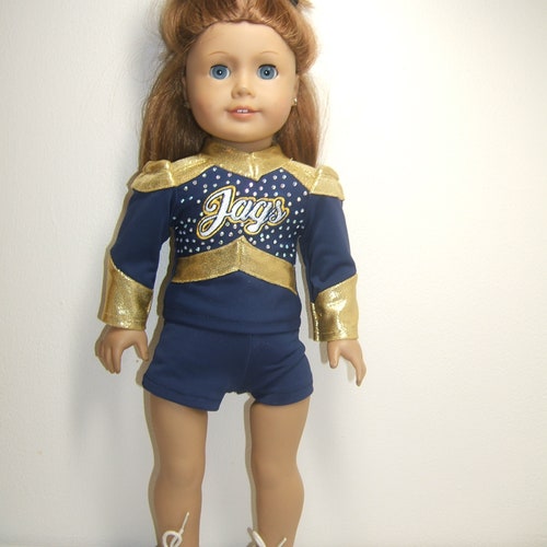 Custom Detailed 18 Doll Cheer Miniature Uniform Set Etsy