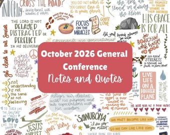 October 2026 General Conference Notes and Quotes