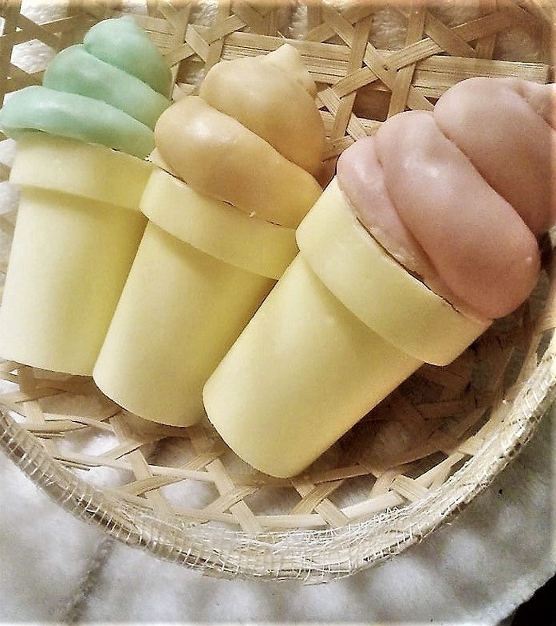 Bulk Wholesale Lot of 50 Ice Cream Cone Handmade Glycerin Etsy
