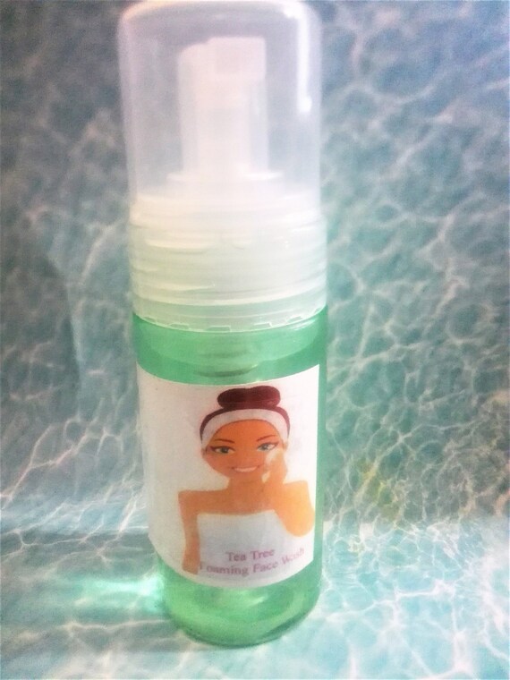 tea tree foam wash