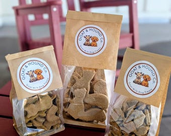 Organic Goat Milk Dog Treats | Peanut Butter, All-Natural