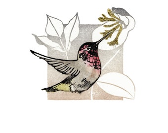 Calypte Anna - Greeting Card