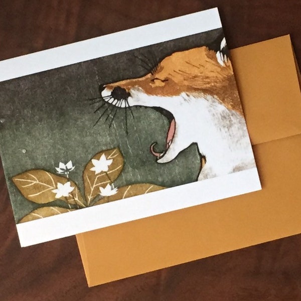 Polaris Yawning - Greeting Card