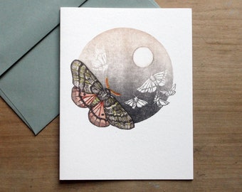 Into the Moonlight - Greeting Card