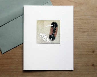 Woolly Bear - Greeting Card