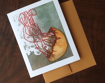 Flow - Greeting Card