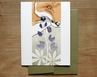 Lupine - Greeting Card