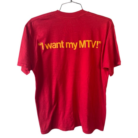 Vintage MTV single stitch T-shirt - image 2