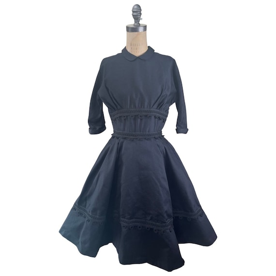 1950s black Suzy Perette dress - image 1