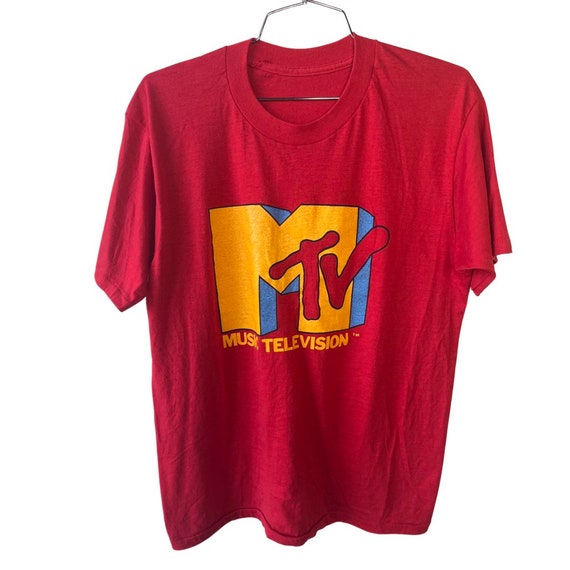 Vintage MTV single stitch T-shirt - image 1