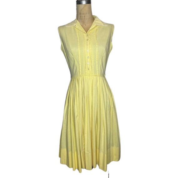 1950s yellow sundress - Gem
