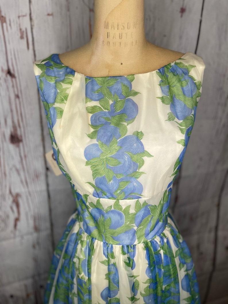 1950s Floral Dress