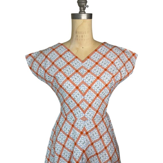 1950s print dress - image 3