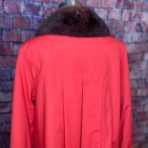 1960s Bonnie Cashin fur lined coat image 5