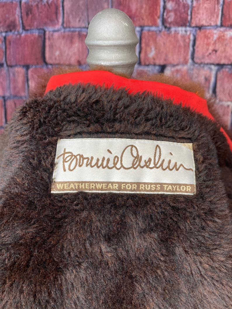 1960s Bonnie Cashin fur lined coat image 4