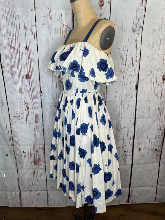 1960s floral print dress - image 2