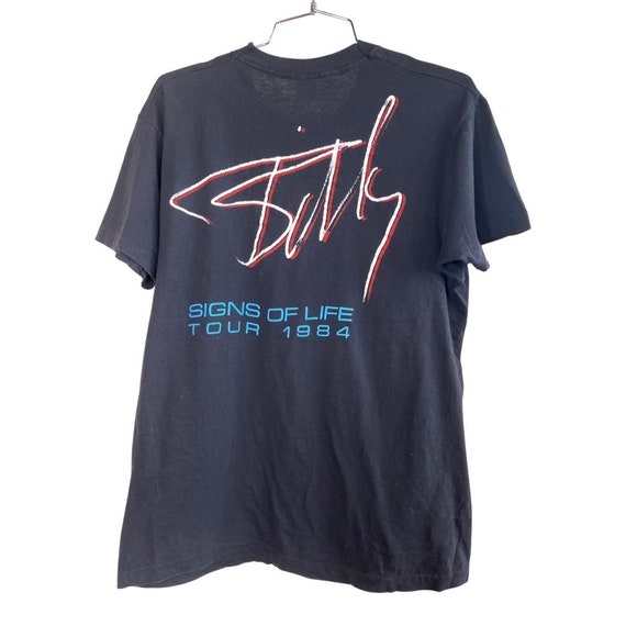 1984 Billy Squier Signs of Life Tour Tee - image 2