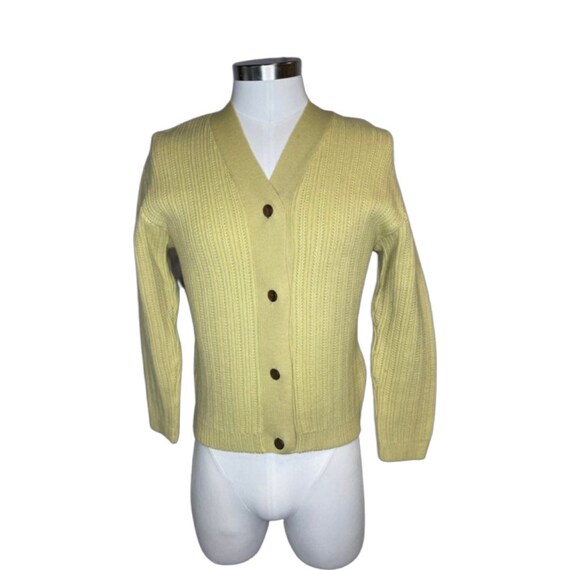 1950s Yellow Cardigan