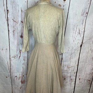 1940s wool dress image 5